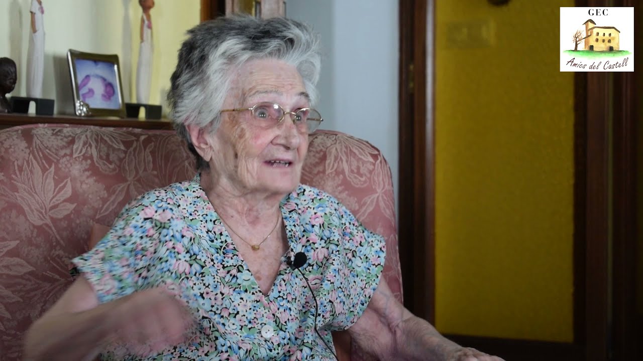 Entrevista Maria Pedro, cubellenca centenària, 27.08.21