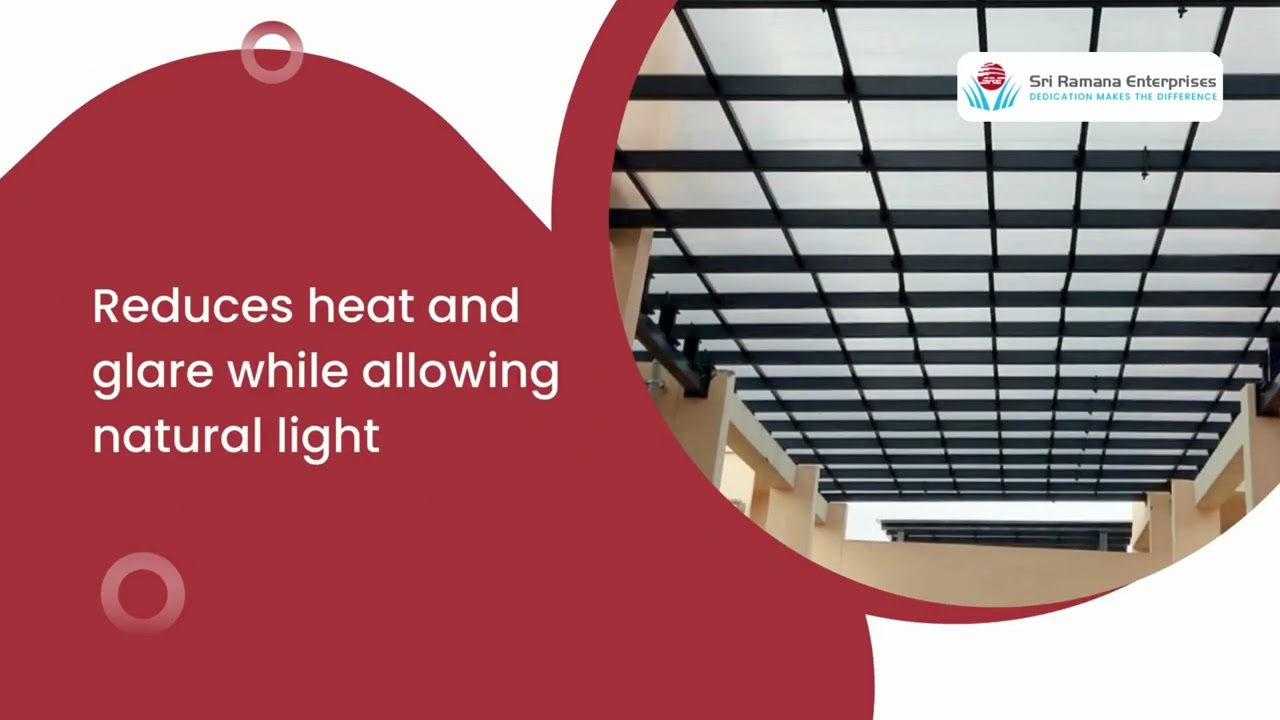 Multiwall Polycarbonate Sheets for Thermal Insulation & Natural Light | Sri Ramana Enterprises