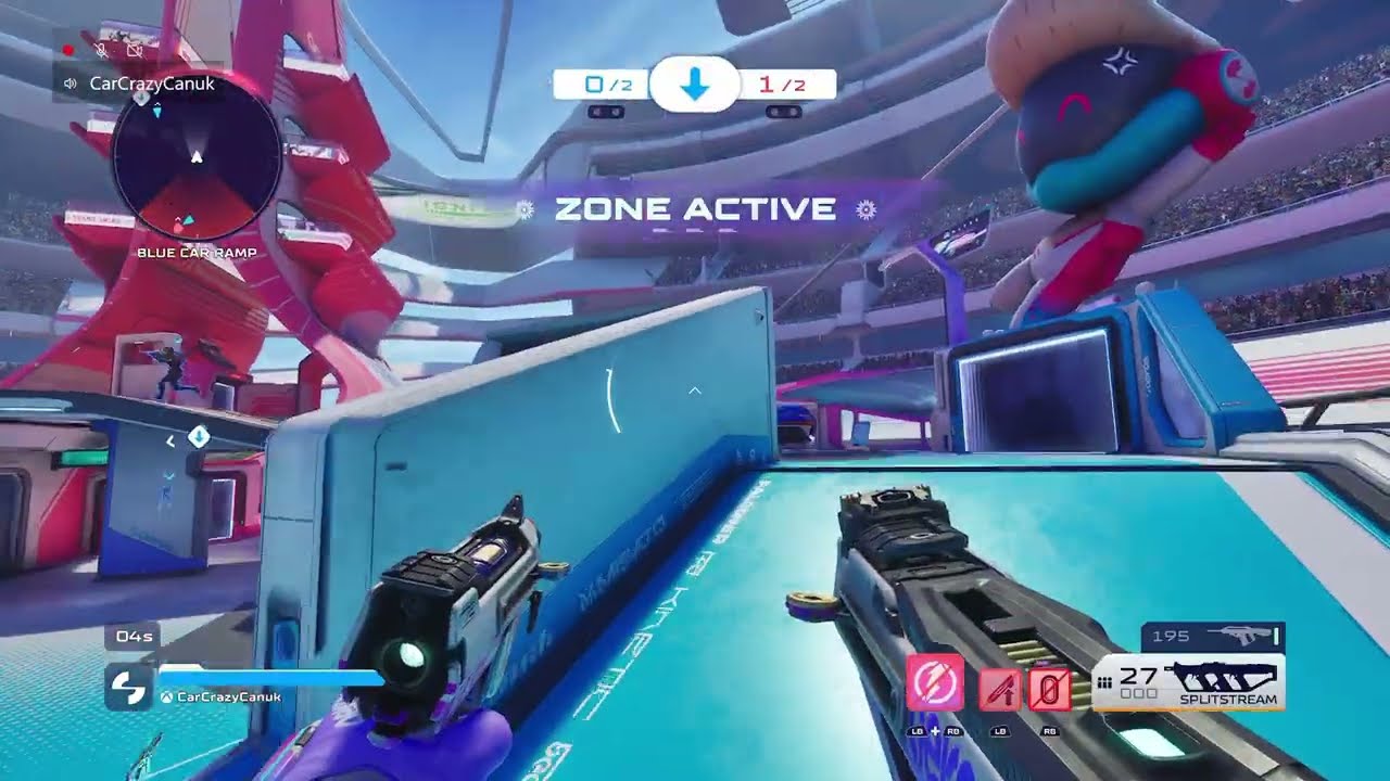 Splitgate 2 Hotzone on Ozone July 19th 2025