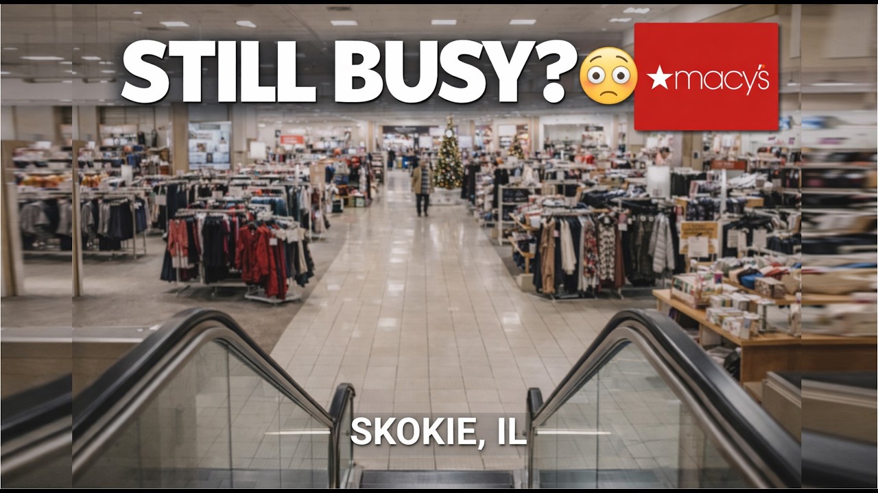 Walking Through Macy’s Two Weeks Before Christmas | Real-Time Walkthrough POV Chicagoland, Westfield