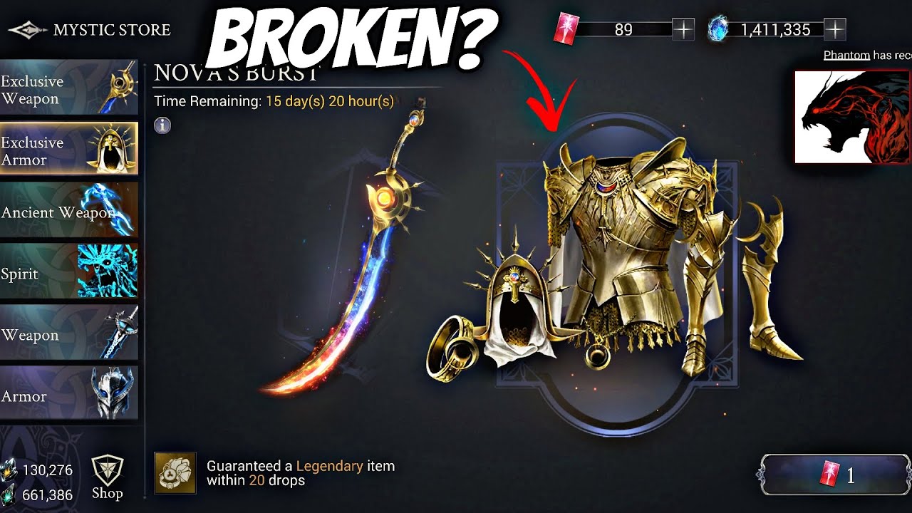 Buying Cosmos&rsquo;s Flare & Nova&rsquo;s Burst | Demon Hunter: Shadow World | New Exclusive Drop