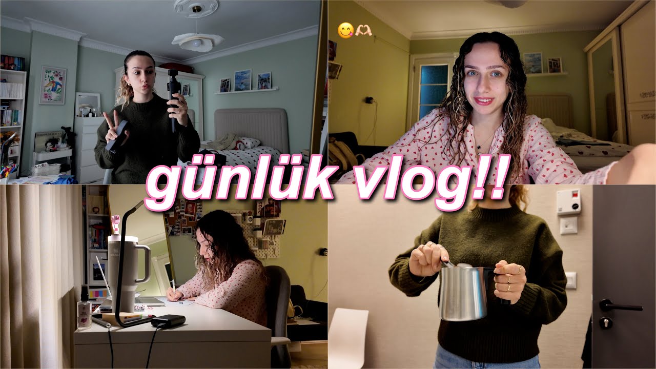 OYNAT BAKALIM🎬 | G&uuml;nl&uuml;k Vlog&rsquo;tan Akşam Rutinine D&ouml;nen O Video🫠 Sohbet+Dertleşme