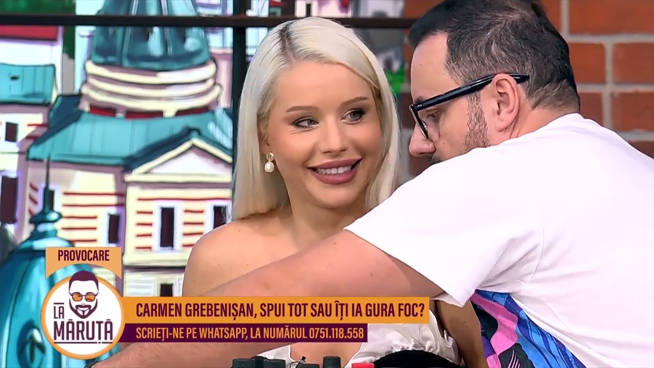 Carmen Grebenișan la sosurile picante 🔥