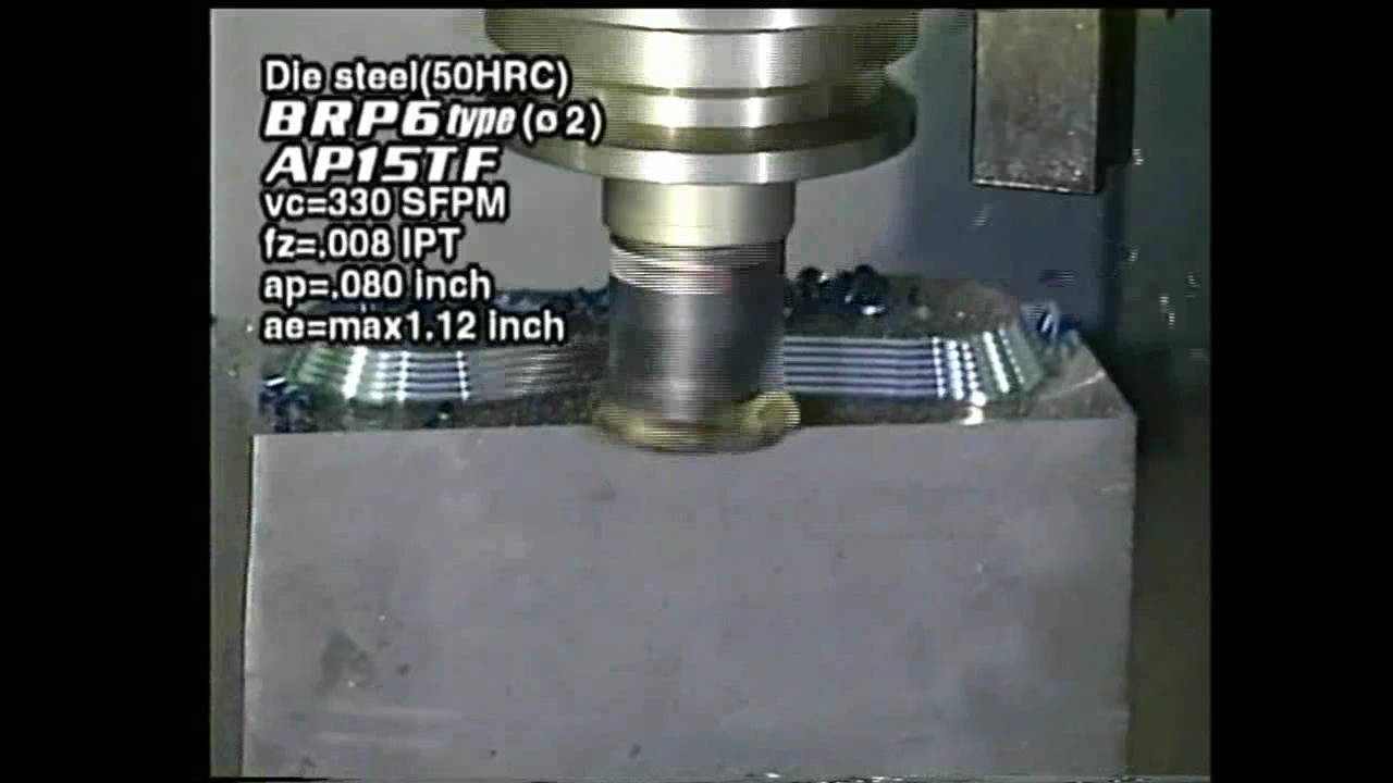 BRP Round Indexable Insert End and Face Milling Cutters from Mitsubishi Materials