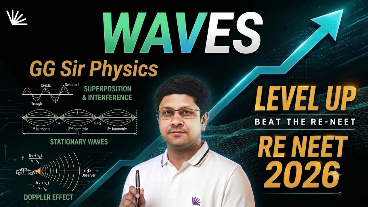 RE NEET 2026: WAVES | LEVEL UP | ONE SHOT | NEET 2026 | PYQS | GGSIR
