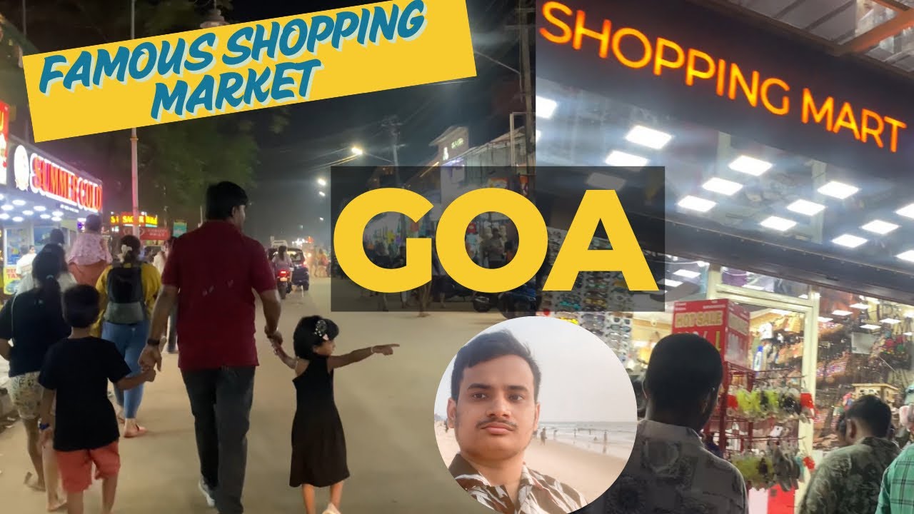I Found The BEST Shopping Market In GOA 2025