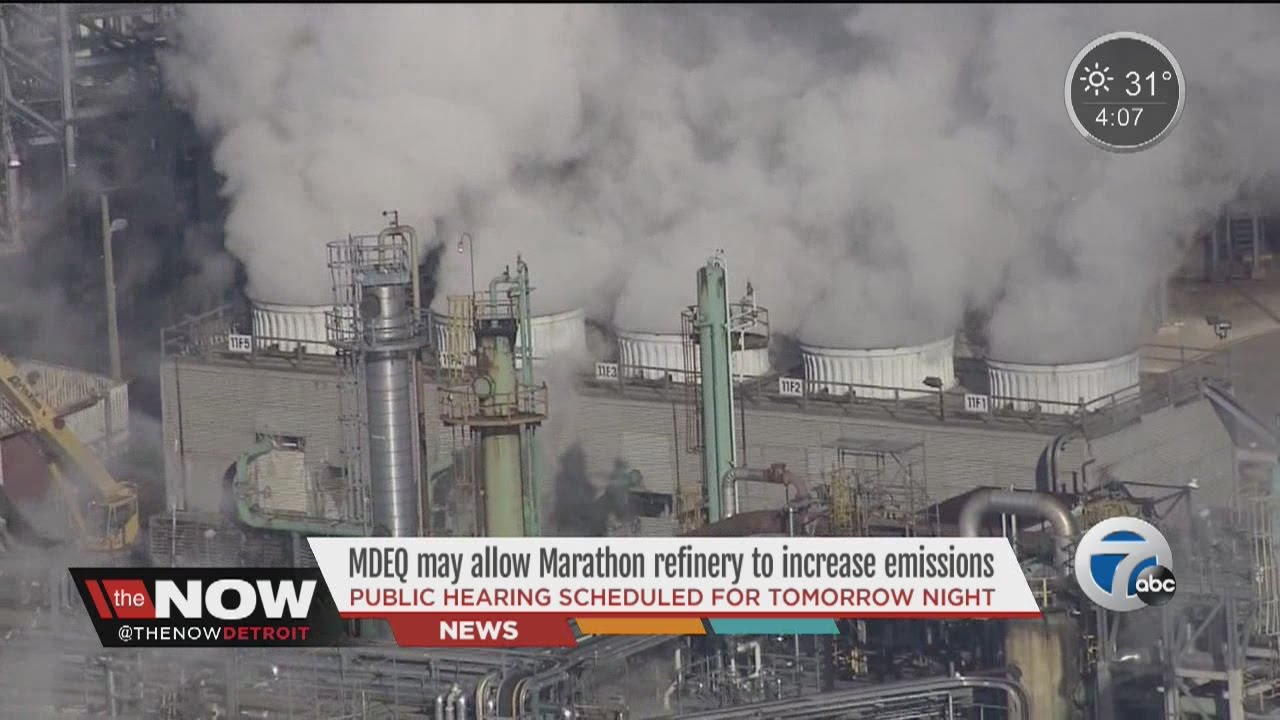 MDEQ may allow Marathon refinery to increase emissions