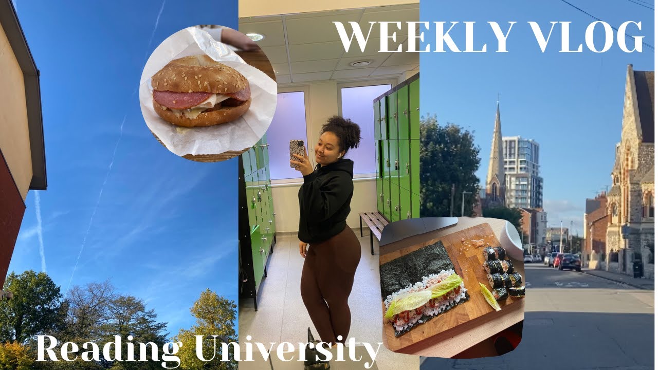 Uni of Reading week in my life | birthday gifts, bagels, and studying | Student week in the life
