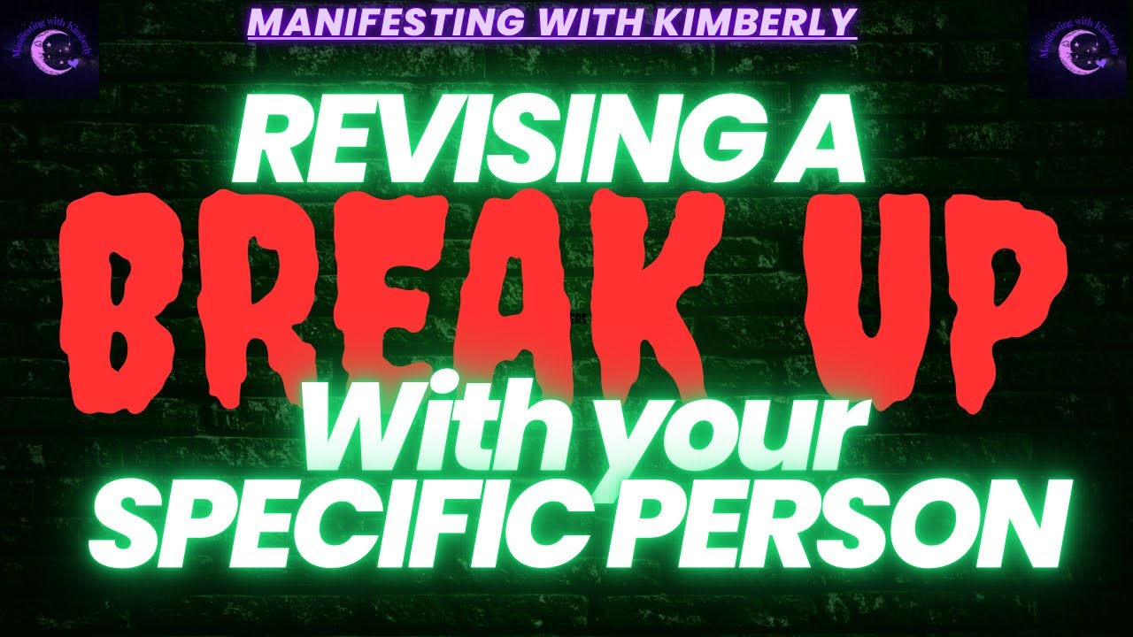 REVISING A BREAKUP with your SPECIFIC PERSON | THIS WORKS🔥🔥🔥
