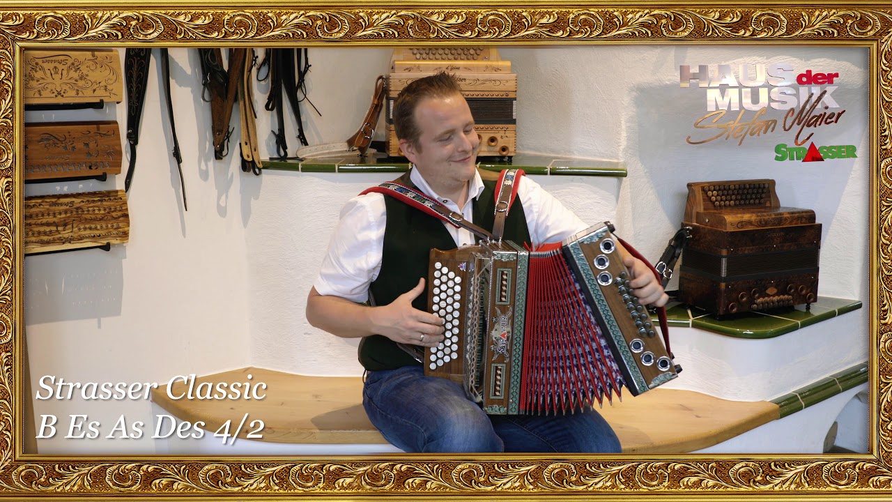 Strasser -Classic Nuss Steirische Harmonika Stimmung B Es As Des www.harmonika-quetschn.at