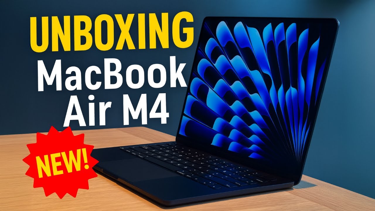 Unboxing the Mac Air M4 (the one that breaks all the rules)