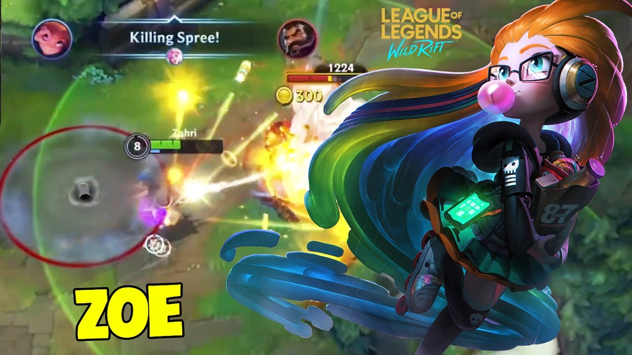 Wild Rift ZOE Montage - Best ZOE Plays | LoL Wild Rift Montage