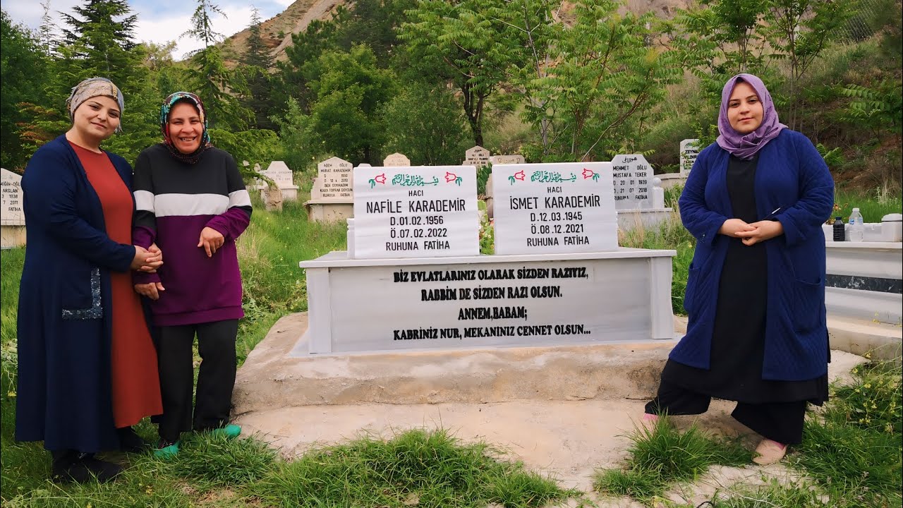 Bugün Anneler gününde Görümce mi Annesi nin Kabirine götürdük
