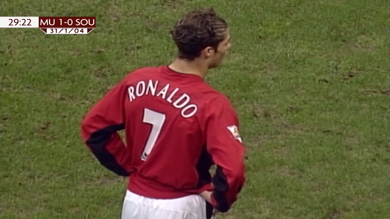 Cristiano Ronaldo vs Southampton Home HD 720p (31/01/2004)