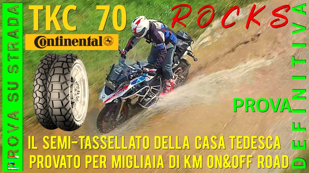 CONTINENTAL TKC 70 ROCKS -PROVA su STRADA ON & OFF-ROAD