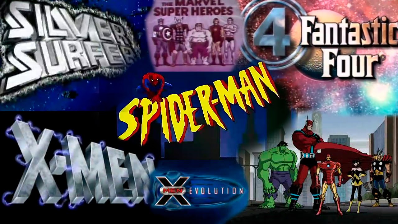 Series Animadas Marvel Comics Openings Temas 60´ 70´ 80´ 90´ 2000