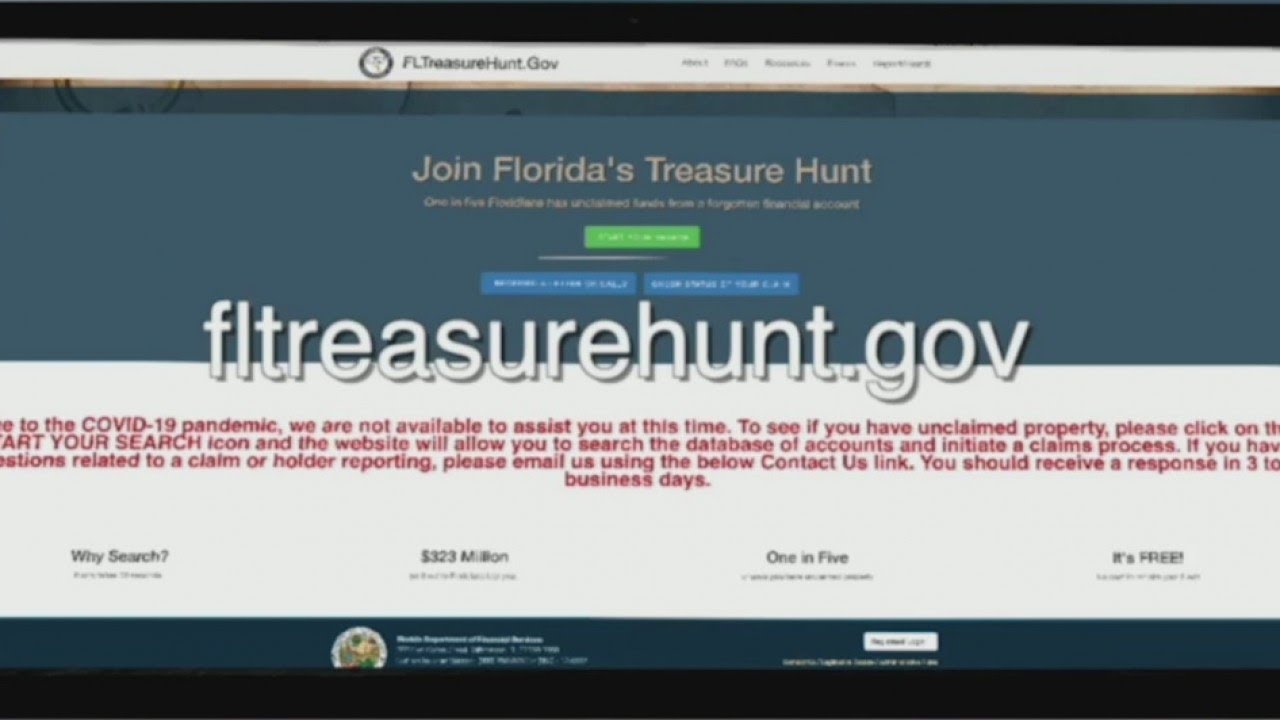 Unclaimed treasure may be waiting for Florida residents