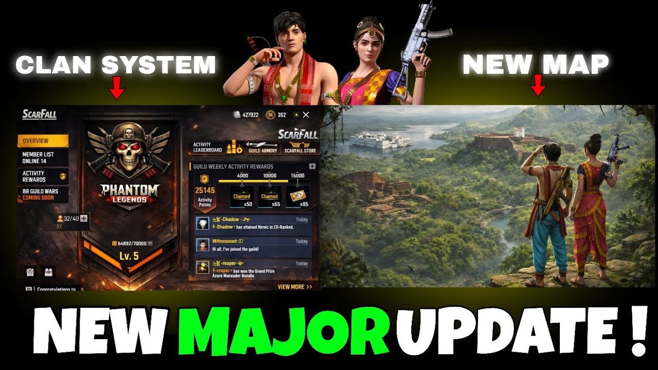 Scarfall 2.0 New Major Update Leaks 😳 | All New Upcoming Futures & Event | Scarfall New Upcoming Map