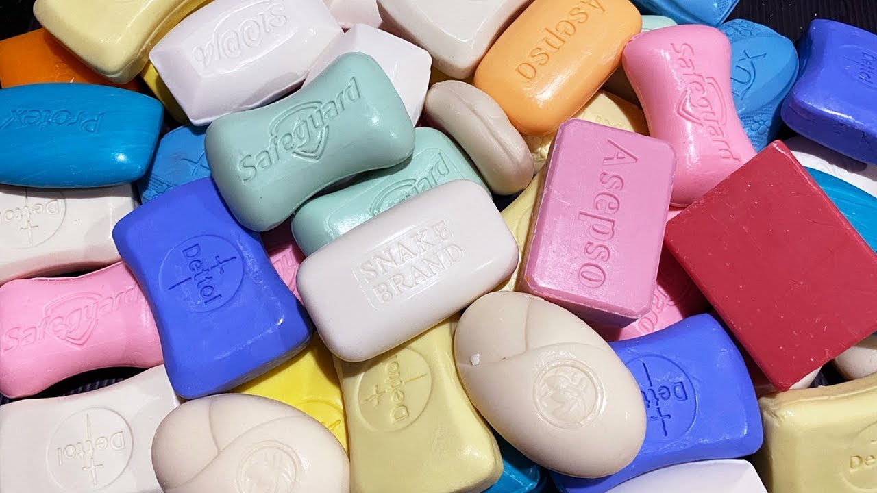 ★1 Hour ASMR SOAP★Compilation set★Crushing soap★  Leisurely unpacking Soap