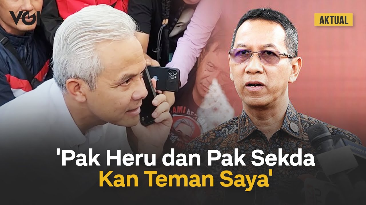 Momen Ganjar Telepon Pj Gubernur dan Sekda DKI yang Dianggap Kebablasan