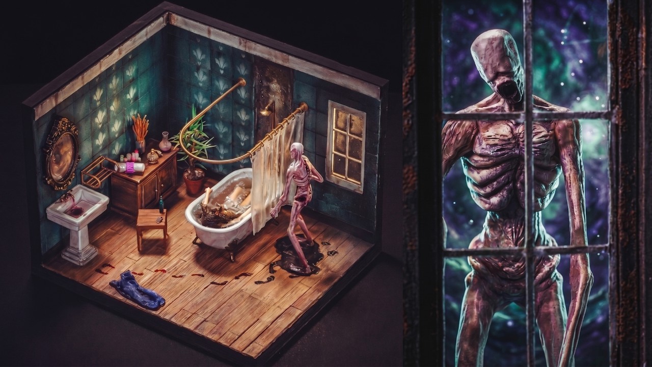 Minibricks: Phobia, Fear or Paranoia / Diorama / Creepy