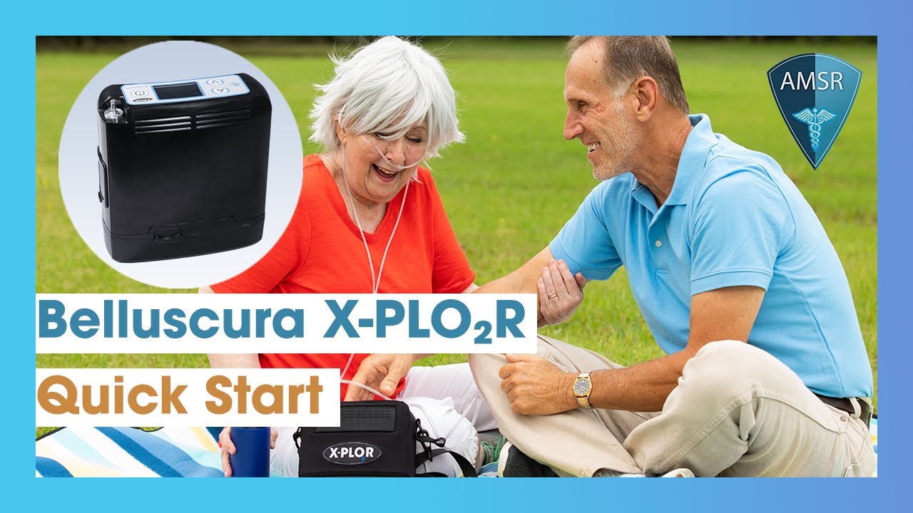Belluscura X-PLOR Portable Oxygen Concentrator - Quick Start Video