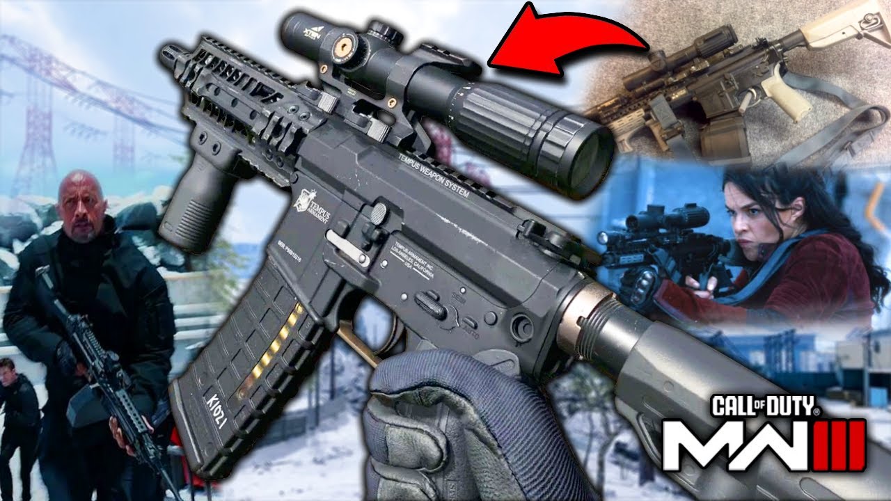 Cursed M4 and M249 SAW from Fast & Furious 8 - Modern Warfare 3 Gameplay
