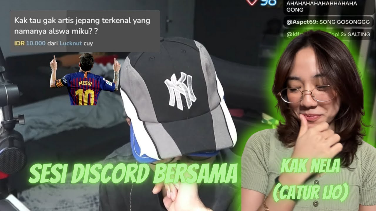 Kak nela (catur ijo) terlalu agresif buat bang AL?? gocekan messi goal, bang al salting brutal