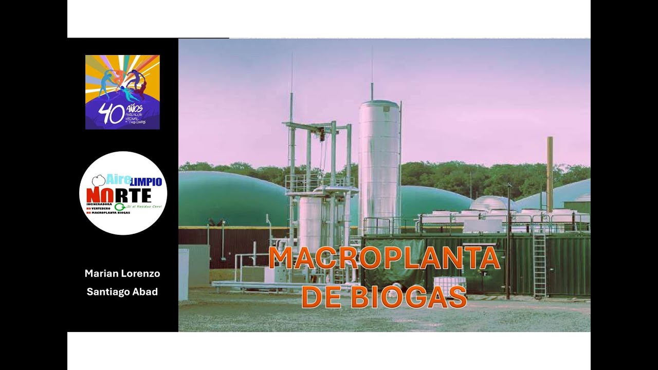 Mesa informativa sobre la Planta de Biogás de Colmenar Viejo