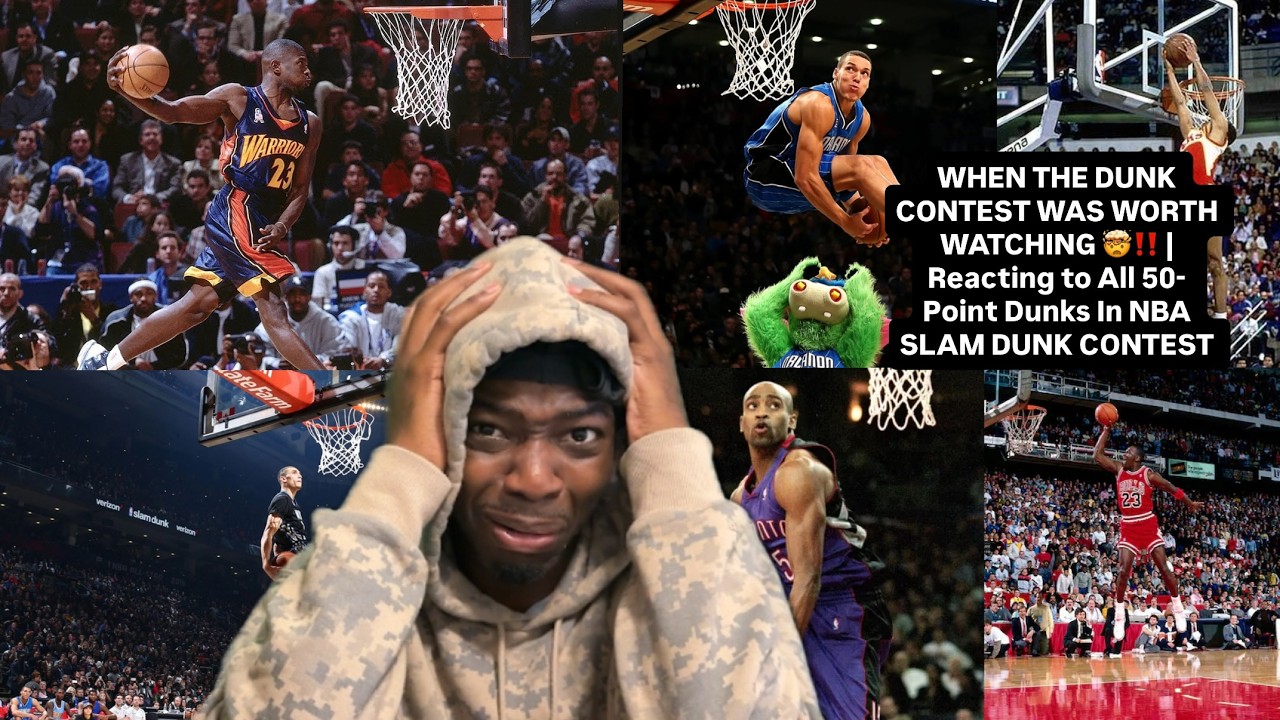 WHEN THE DUNK CONTEST WAS WORTH WATCHING!! | Reacting to All 50 Point Dunks In NBA Slam Dunk Contest