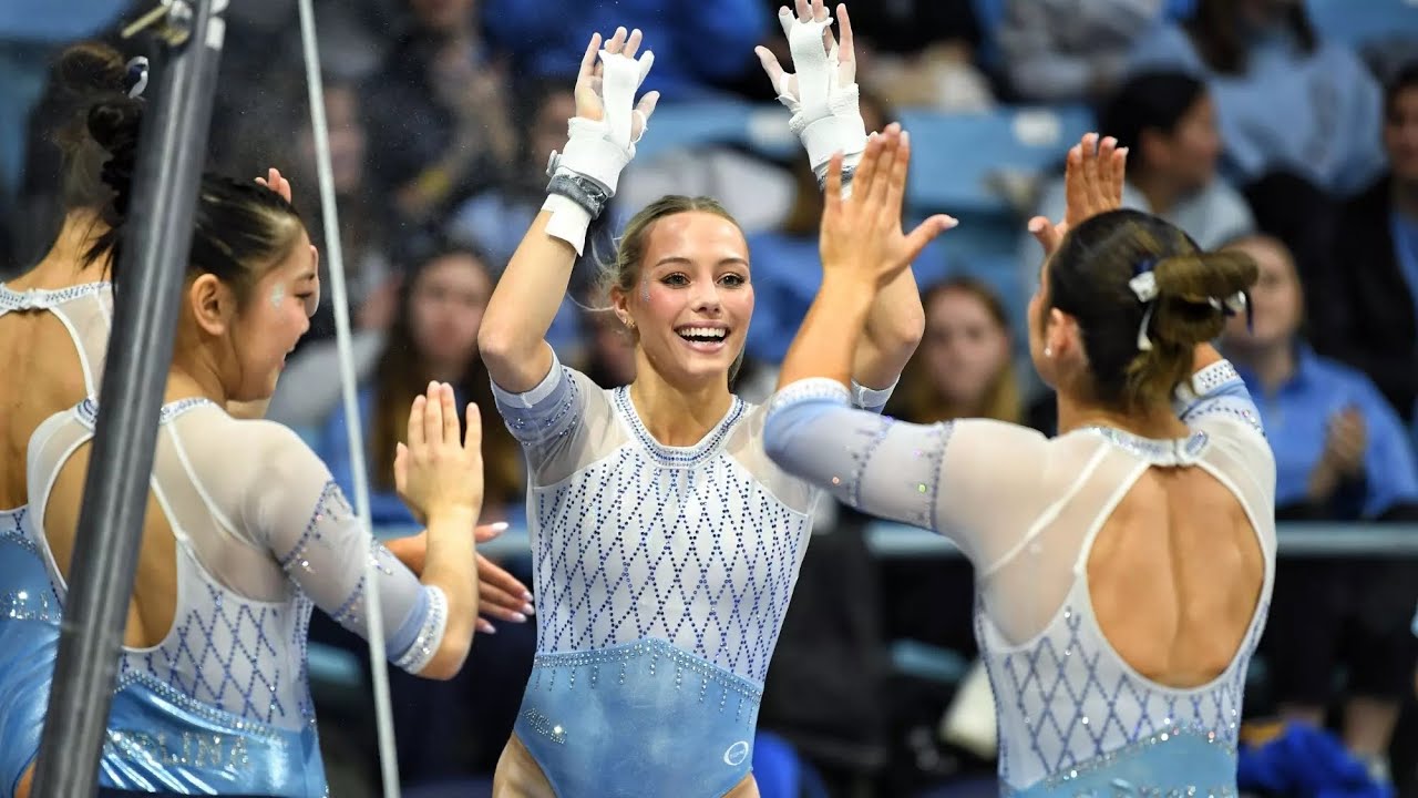 UNC Gymnastics: Tar Heels Down Pitt in Carmichael
