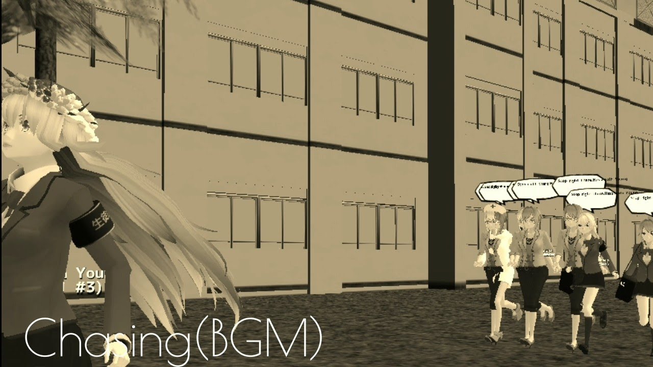 •Chasing• (BGM) ||School Girls Simulator