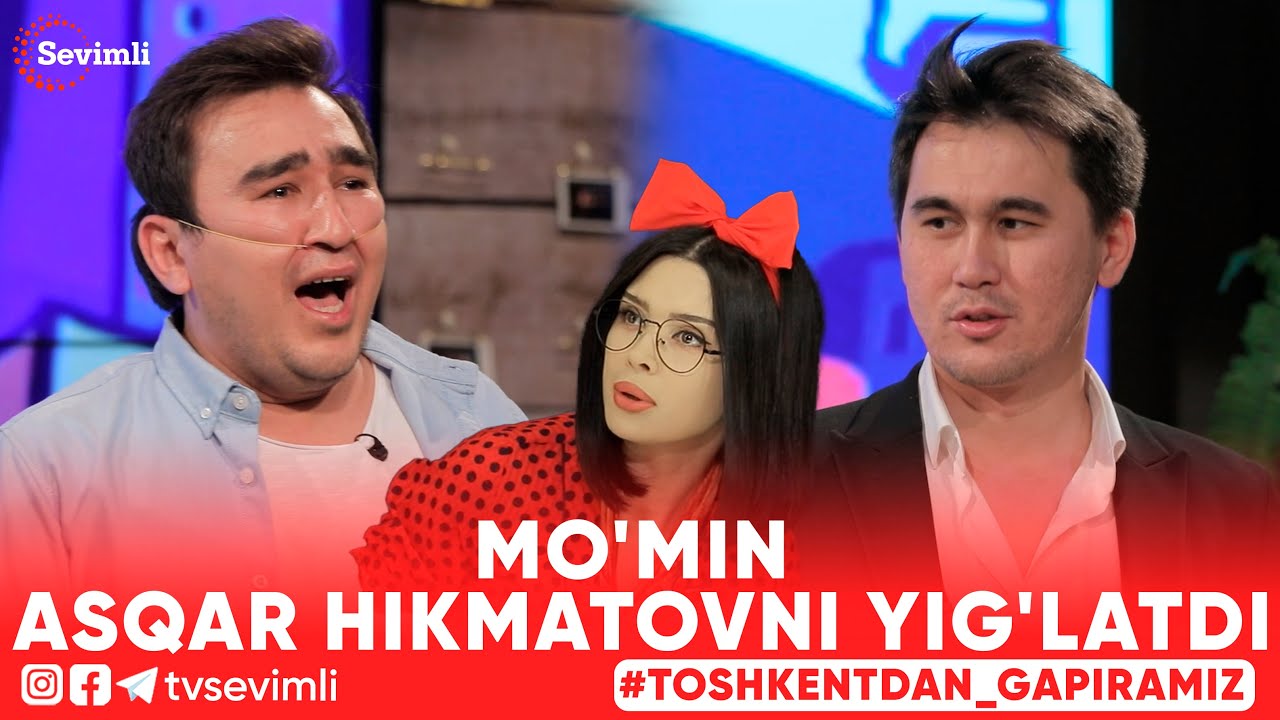 TOSHKENTDAN GAPIRAMIZ -MO'MIN ASQAR HIKMATOVNI YIG'LATDI