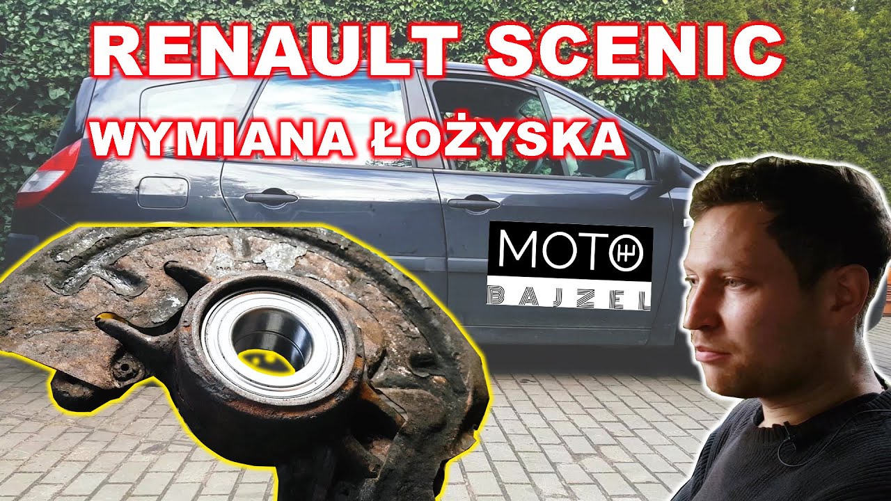 Renault Scenic - Wymiana łożyska.