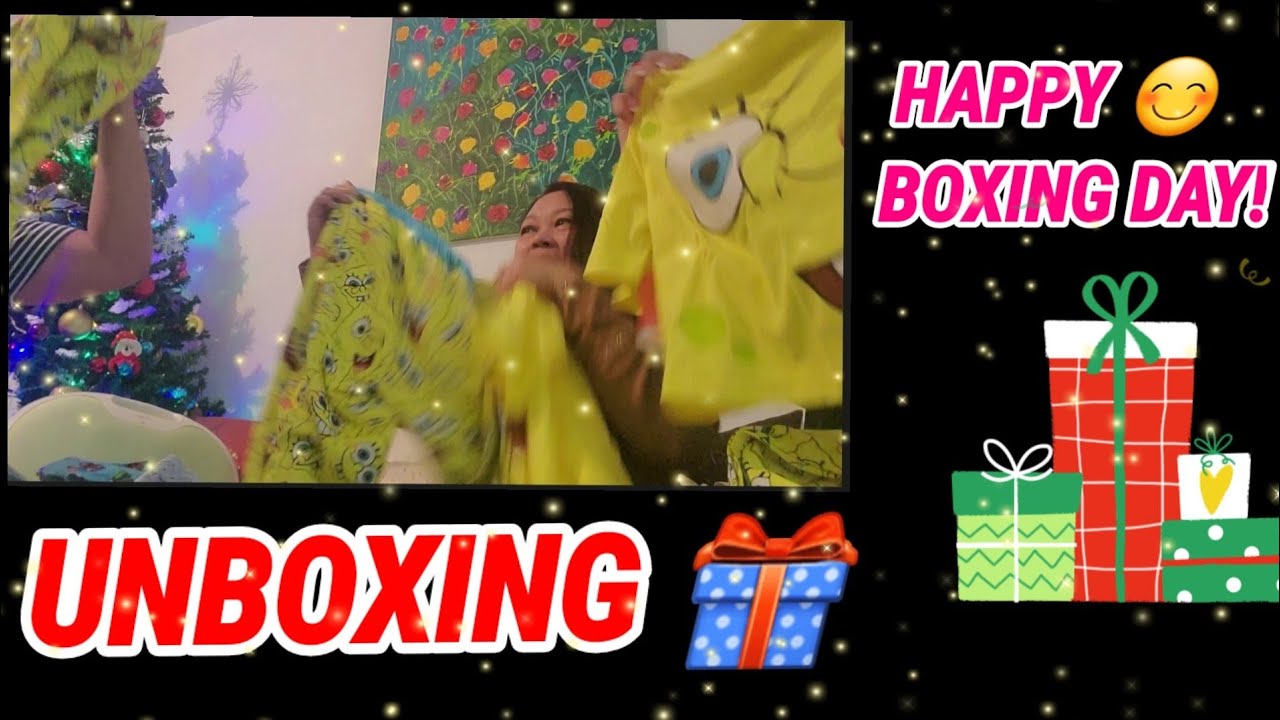 BOXING DAY GIFTS OPENING (FAMILY IS LOVE)