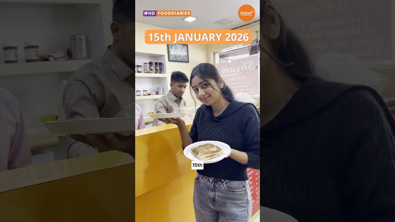 Indore का Famous Cheese Chutney Sandwich 😍 | Buy 1 Get 1 Free | Shyam Sandwich Tower Chauraha