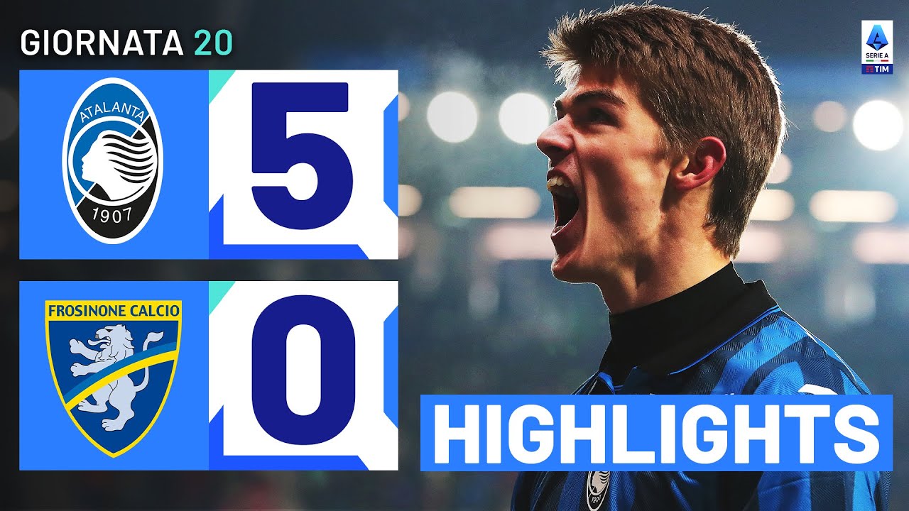 ATALANTA-FROSINONE 5-0 | HIGHLIGHTS | 20ª GIORNATA | SERIE A TIM 2023/24