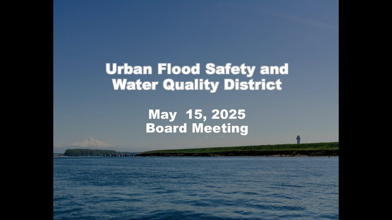 May 15, 2025 - UFSWQD Board Meeting