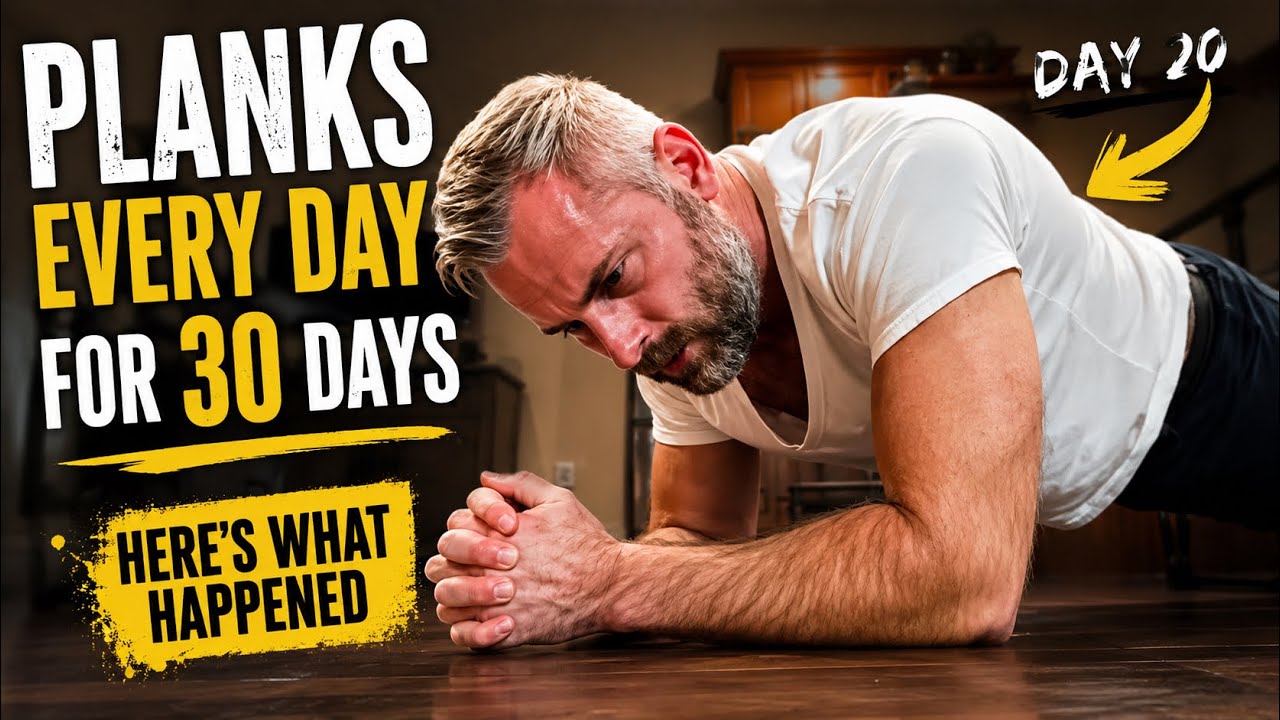 Plank For 30 Days Results