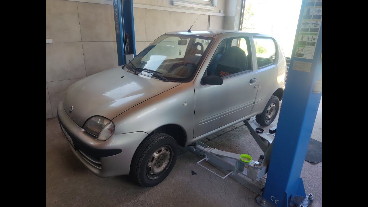 Fiat Seicento Wymiana amortyzatorów przód i tył oraz inne drobne naprawy