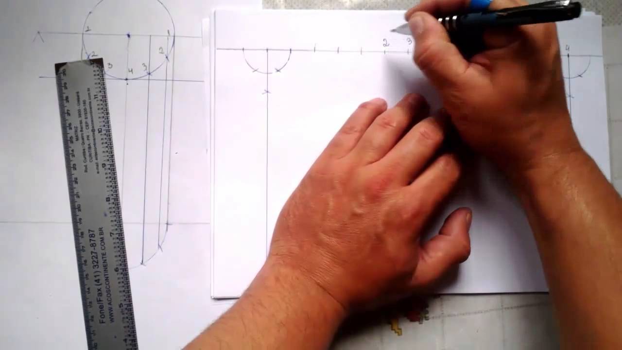 Traçando uma boca de lobo   caldeiraria