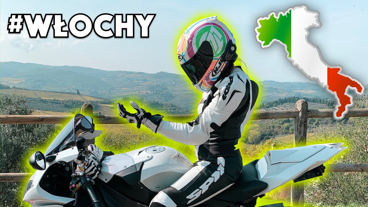 MOTO TRIP WŁOCHY 🇮🇹 | TOSCANIA NA MOTOCYKLACH | PRZEPISOWA JAZDA | S1000RR | GSX-R 1000 | AGNES AGA