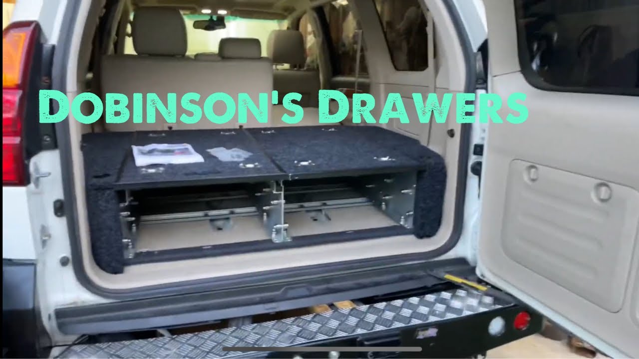 Dobinson’s drawer system install overview | Lexus GX470