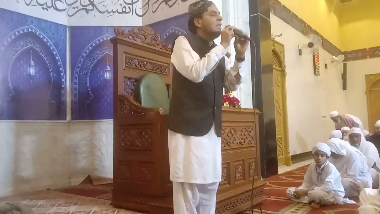 محفل نعت/جامع مسجد نقشبندیہ درگاہ ابوالبیان پیرسعیداحمدمجددی رحمۃ اللہ علیہ لاری اڈاگوجرانوالہ2026