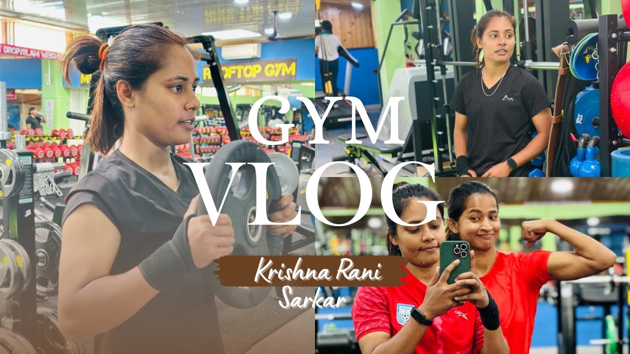 GYM Session 🏋 With Buddy MP5 🩵 In BHUTAN 🇧🇹 | Krishan Rani Sarkar |