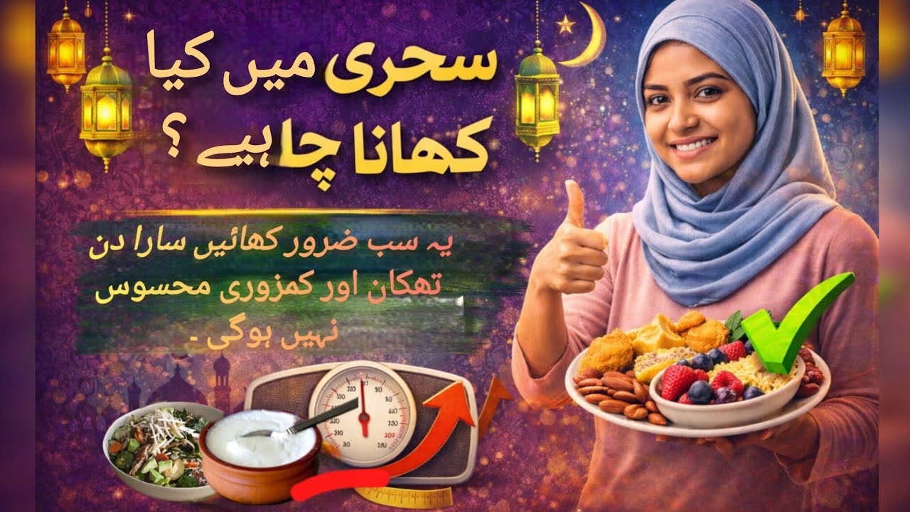 Sehri Mai Kya khana chahiye| what to eat in sahoor | healthy foods