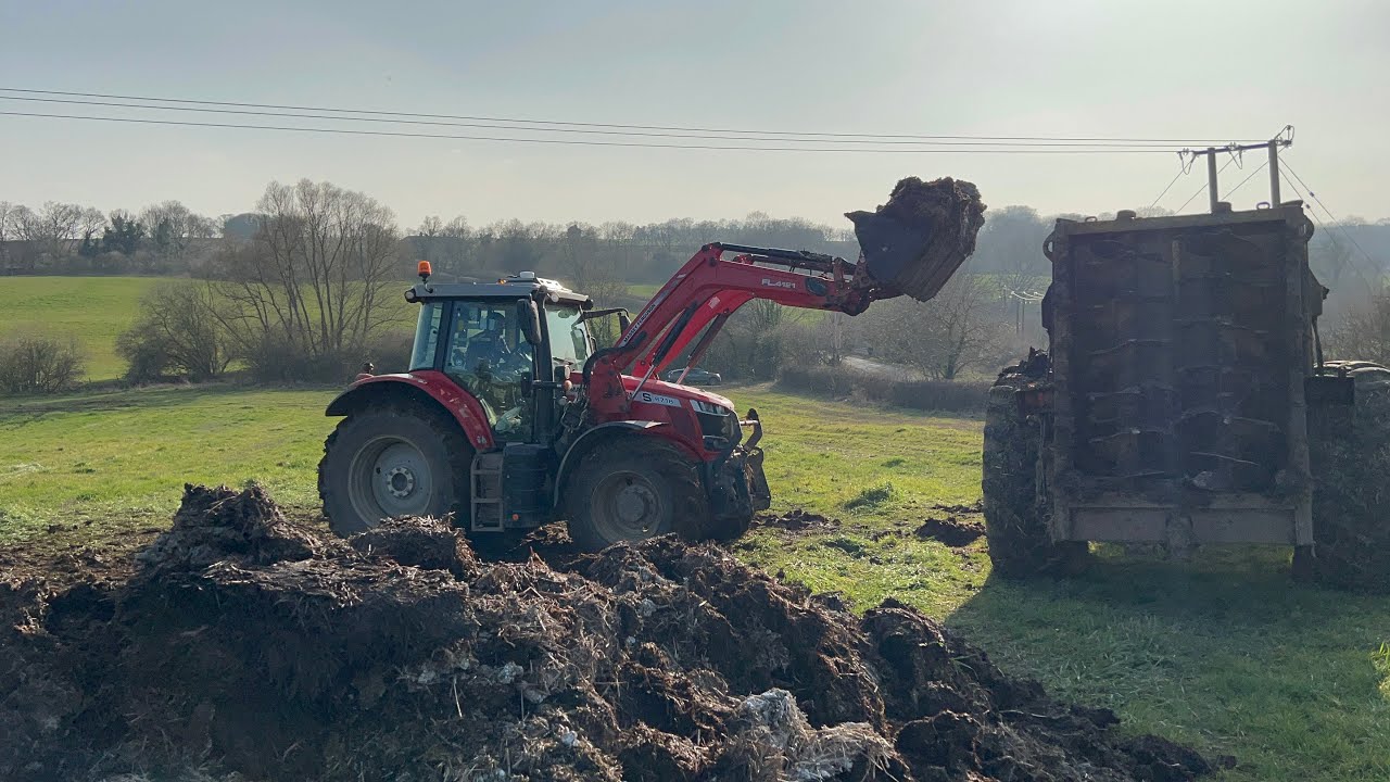 Massey Ferguson 6718S and loader