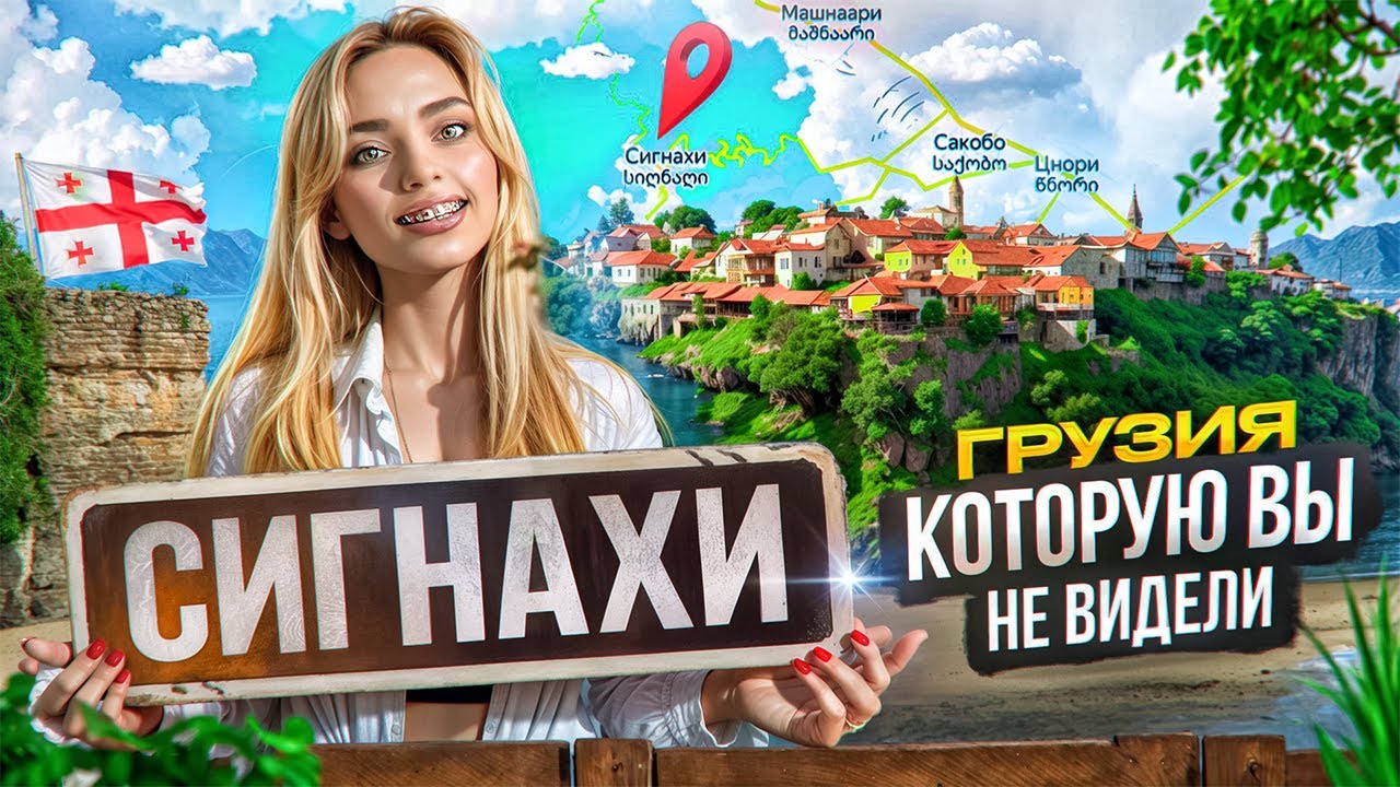 СИГНАХИ, КОТОРЫЙ ВЫ ЕЩЕ НЕ ВИДЕЛИ! Город любви Сигнахи. Грузия своим ходом 2024. Тбилиси Кахетия.