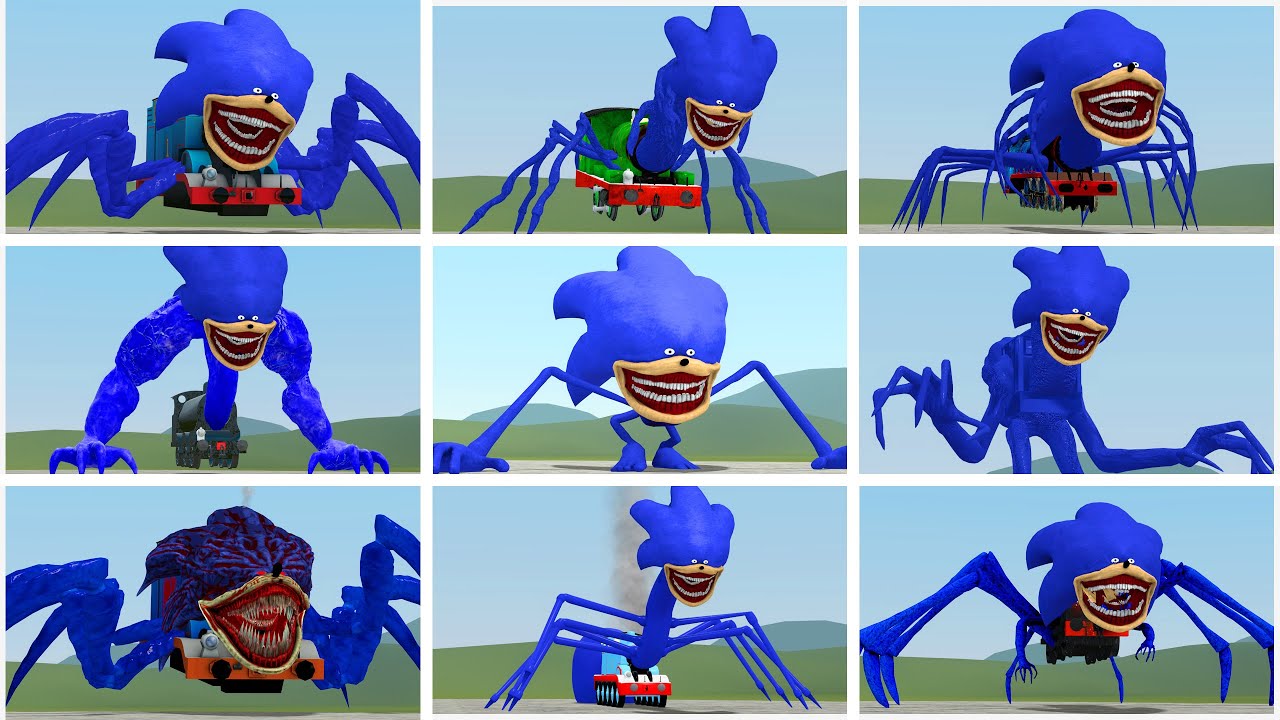 Which New All Cursed Thomas and Friends Shin Sonic Tapes is The Strongest? in Garry's Mod