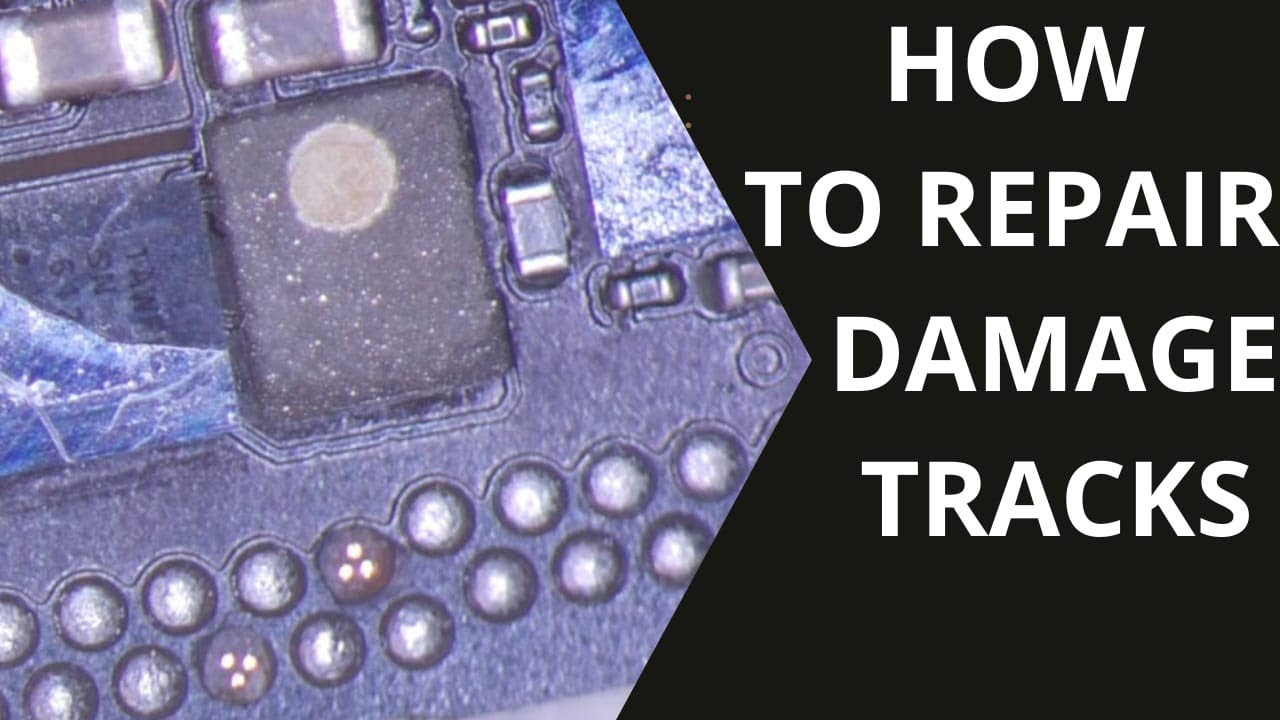 how repair damaged tracks
